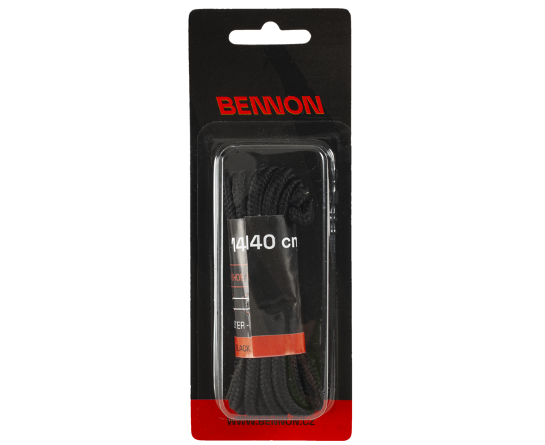 BENNON Laces Black Box șireturi pentru pantofi 140 cm