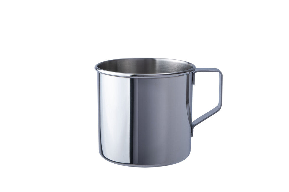 BasicNature Zebra cană din oțel inoxidabil, 0,25 l