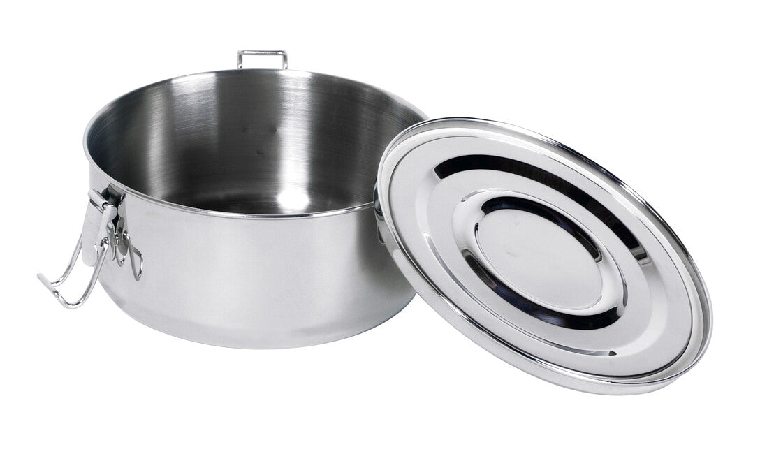 BasicNature recipient pentru alimente din oțel inoxidabil, 0,5 l