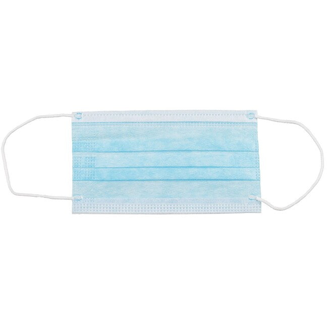 MFH mască de unică folosință pe 3 straturi cu elastic, neagră