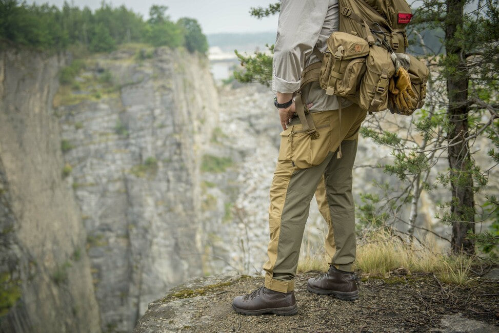 Helikon-Tex HYBRID OUTBACK pantaloni Dura Canvas DuraCanvas, Coyote