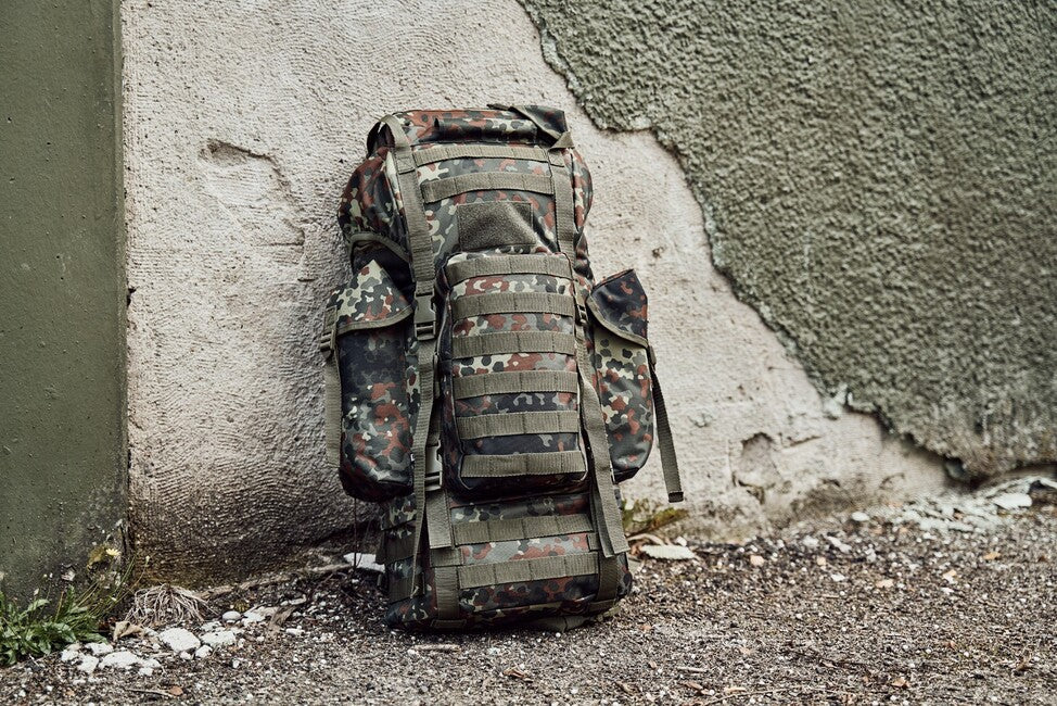 Brandit Kampfrucksack rucsac tactic MOLLE, flecktarn 65l