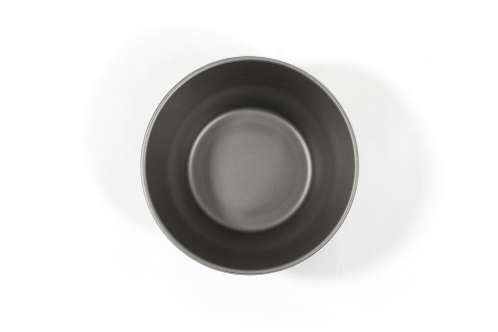 Origin Outdoors Bowl bol de călătorie din titan cu indicator de volum, 400 ml