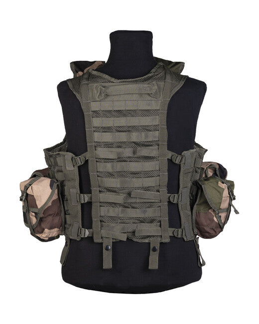 Mil-Tec MODULAR SYSTEM vestă tactică cu 8 buzunare, cce tarn
