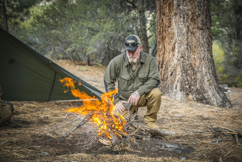 Helikon-Tex WOODSMAN cămașă Taiga Green / Black