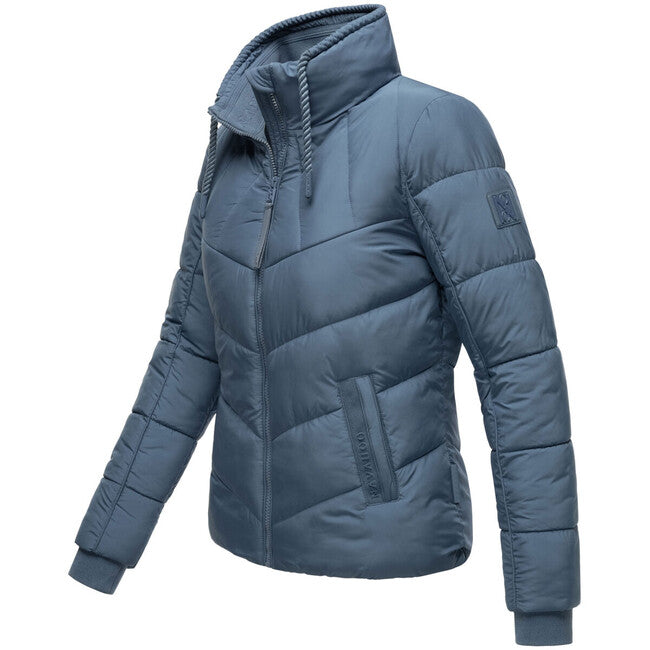 Navahoo Liebesfee geacă de iarnă pentru femei, dusty blue