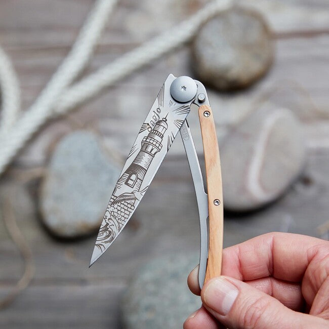 Deejo Tattoo Wood briceag Lighthouse