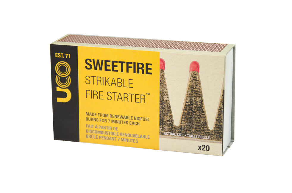UCO Sweetfire aprindere de impact 20 buc.