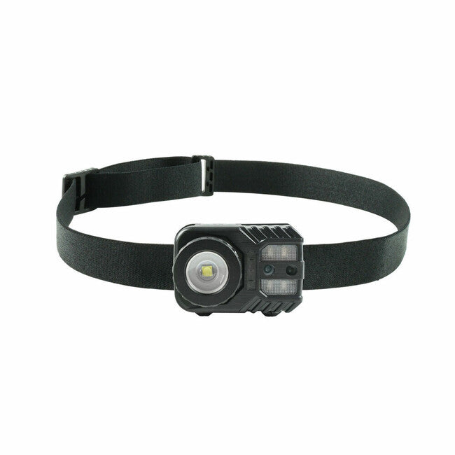 Technik lanternă frontală S LED CREE XPG-2 micro-USB cu cauciuc, lumină roșie