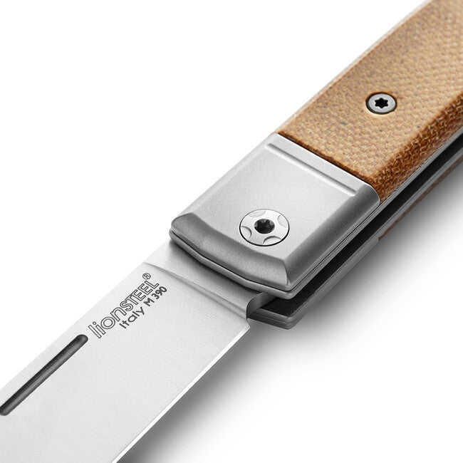 Lionsteel BestMAN BM1 CVN cuțit cu lamă unică din oțel M390
