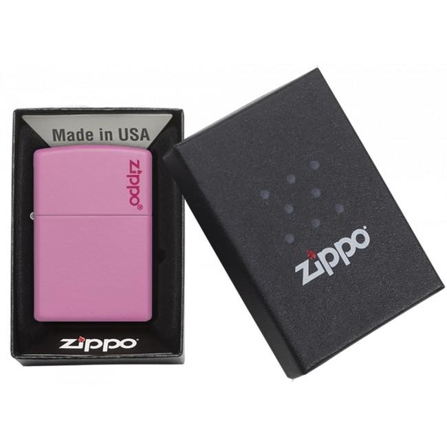 Zippo brichetă cu benzină, roz mat