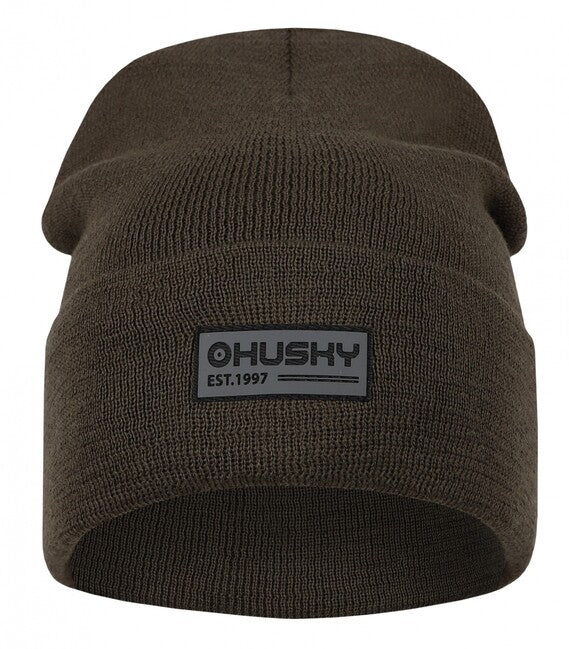 HUSKY Merhat 1 căciulă merino pentru bărbați, kaki