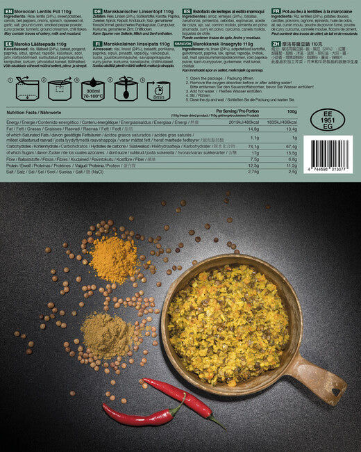TACTICAL FOODPACK® linte marocană