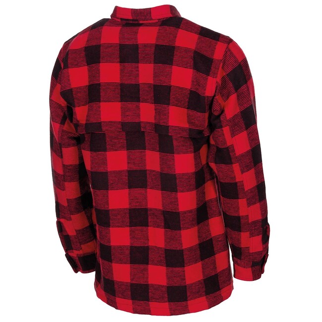 Fox Outdoor cămașă de lemnă flanelă, roșie-negru