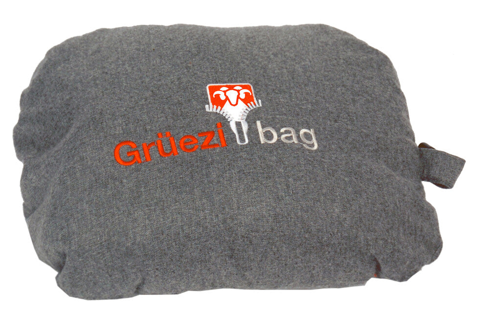 Grüezi-Bag Feater inserție încălzită pentru sac de dormit cu interfață USB, gri