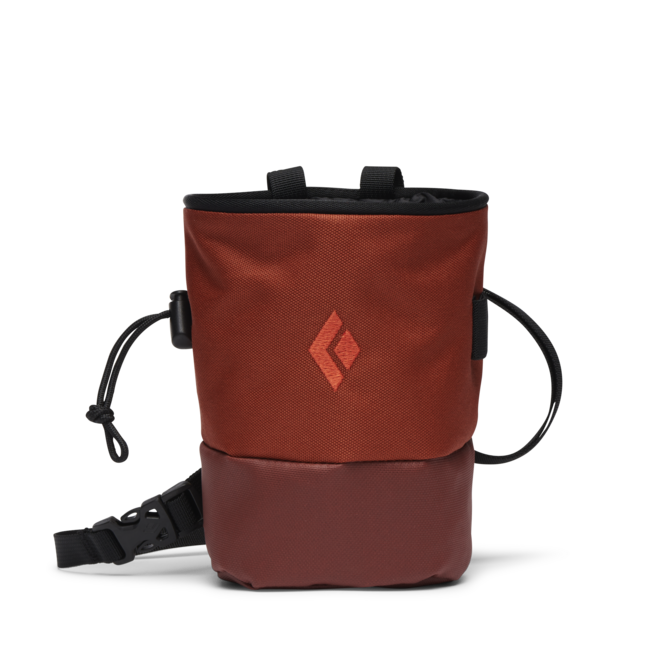 Black Diamond Mojo Zip săculeț pentru magneziu, burnt sienna