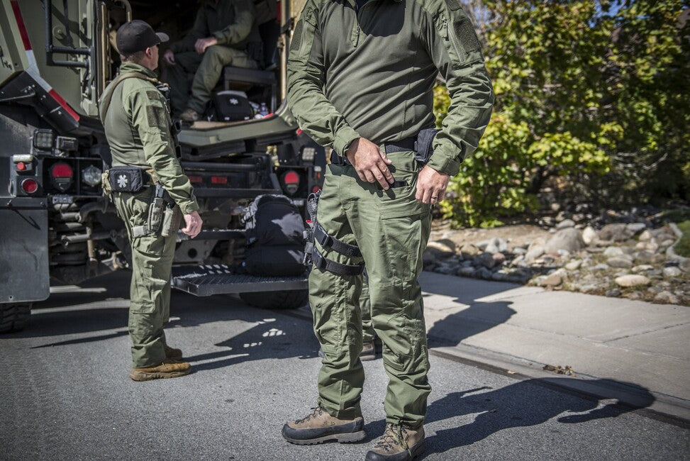 Helikon-Tex SFU NEXT Mk2 pantaloni PolyCotton Stretch Ripstop, US Woodland