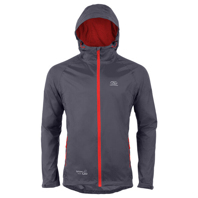 Highlander Stow and Go pelerina, charcoal
