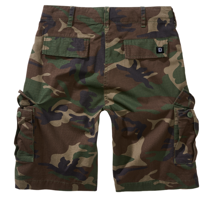 Brandit BDU Ripstop pantaloni scurți pentru copii, woodland