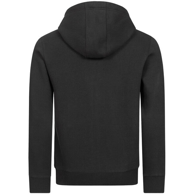 Benlee hanorac cu glugă și fermoar Chest logo, negru