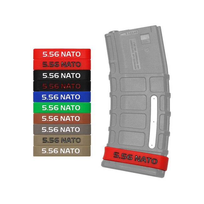 Leguon Volt bandă de cauciuc pentru marcare încărcător 5.56 mm, maro