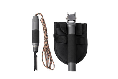 Origin Outdoors lopată pliabilă 10 în 1 cu husă