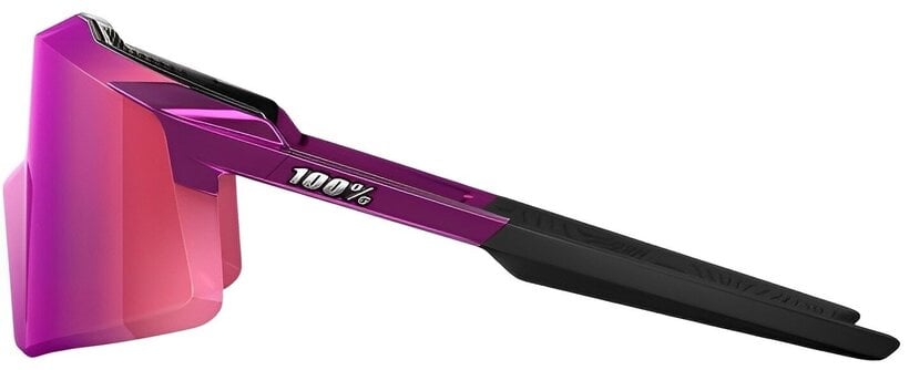 100% Aerocraft ochelari de soare, Gloss Purple Chrome - Purple Multilayer Mirror