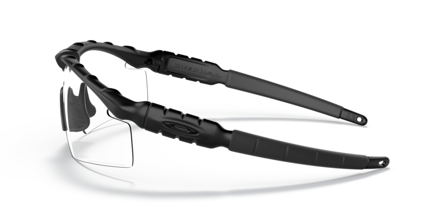 Oakley M Frame 2.0 ochelari balistici cu lentilă transparentă, negri mat