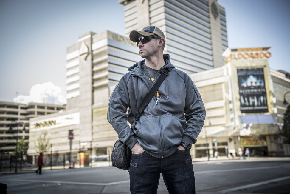 Helikon-Tex URBAN TACTICAL HOODIE hanorac (FullZip), negru