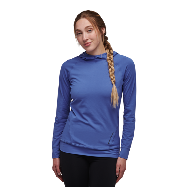 Black Diamond Alpenglow hanorac pentru femei, clean blue