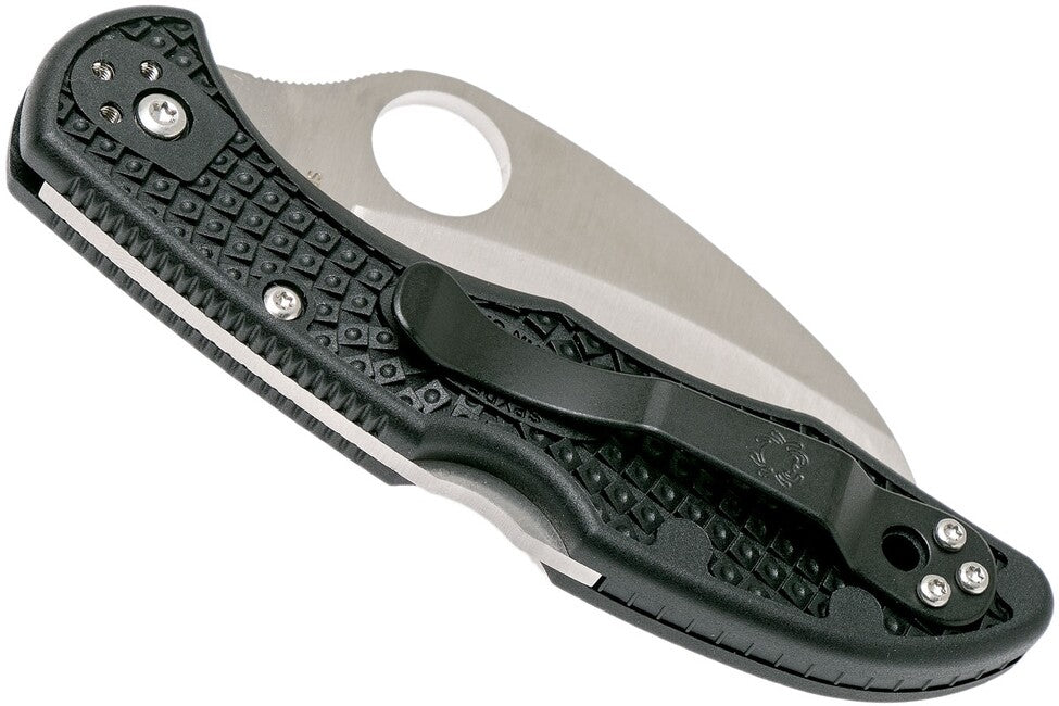 Spyderco Tasman Salt 2 cuțit FRN, negru, 7,4 cm