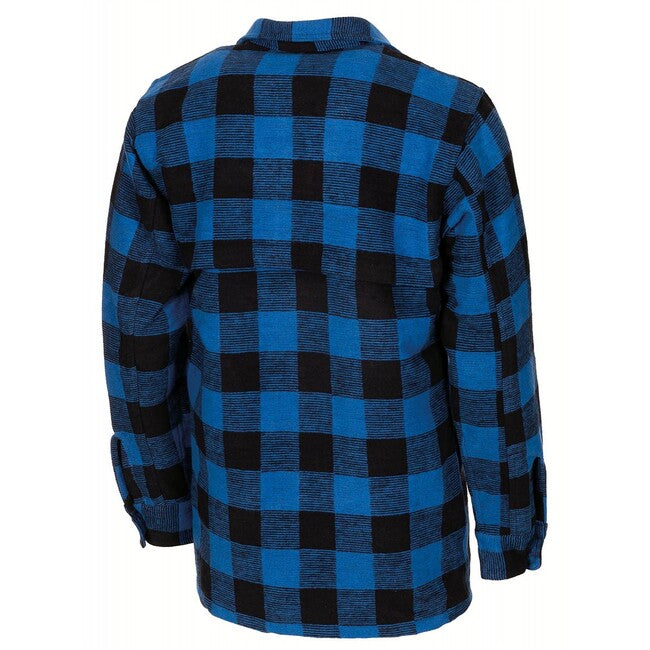 Fox Outdoor cămașă de lemnă flanelă, albastră-negru