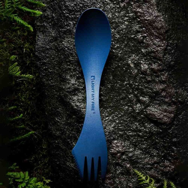 LIGHT MY FIRE Spork lingură multifuncțională medium, crem