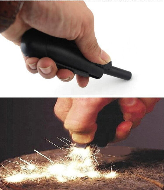 WARAGOD Survive amnar telescopic din magneziu cu fluier