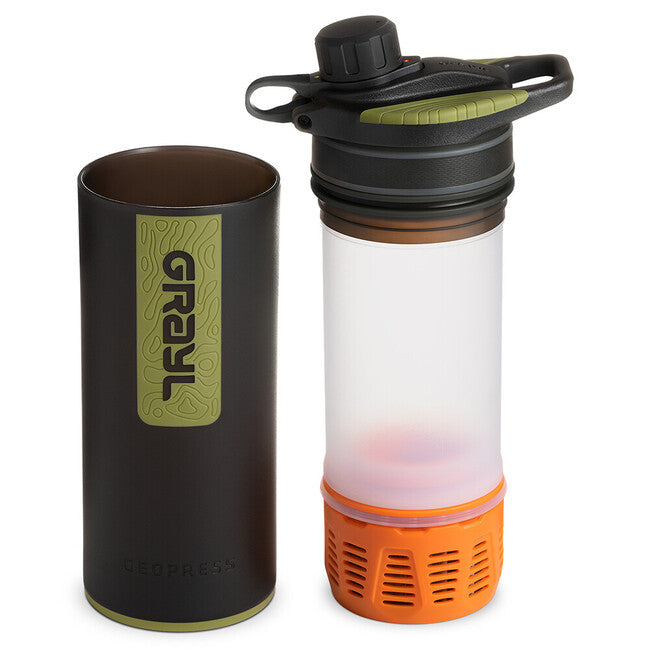 GRAYL Geopress Purifier sticlă de filtrare 710 ml, black camo