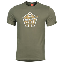 Pentagon Victorious tricou, oliv