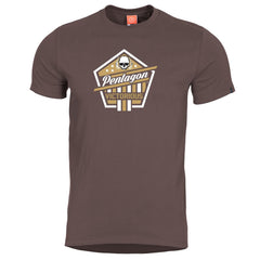 Pentagon Ageron tricou scurt "Victorious", Terra Brown
