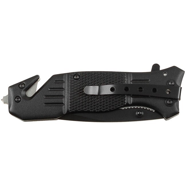 Fox Outdoor Jack briceag cu o mână, negru, mâner din metal