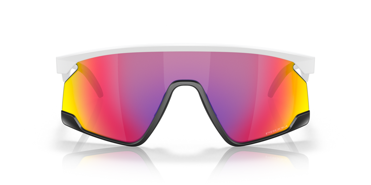 Oakley BXTR ochelari de soare cu ramă Matte White și lentile Prizm Road, 39