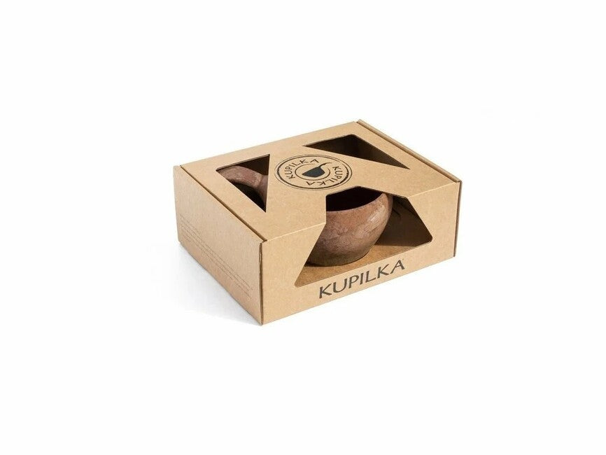 Kupilka set de tacâmuri cu cană 370 ml, maro