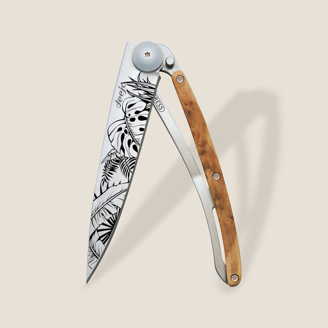 Deejo Tattoo briceag wood Jungle