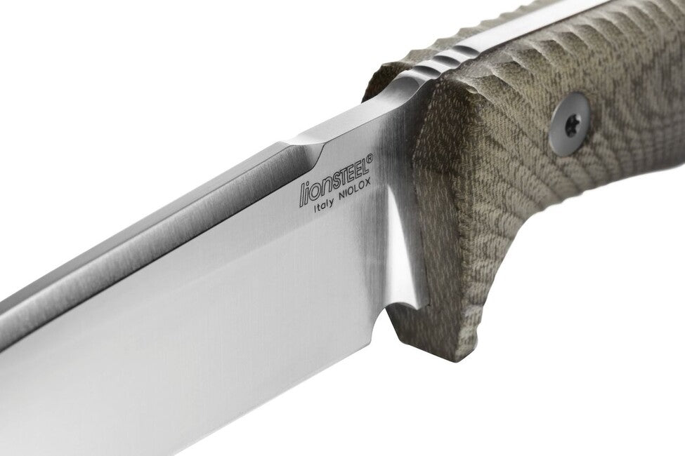 Lionsteel T5 CVG pumnal mediu cu mâner din micartă