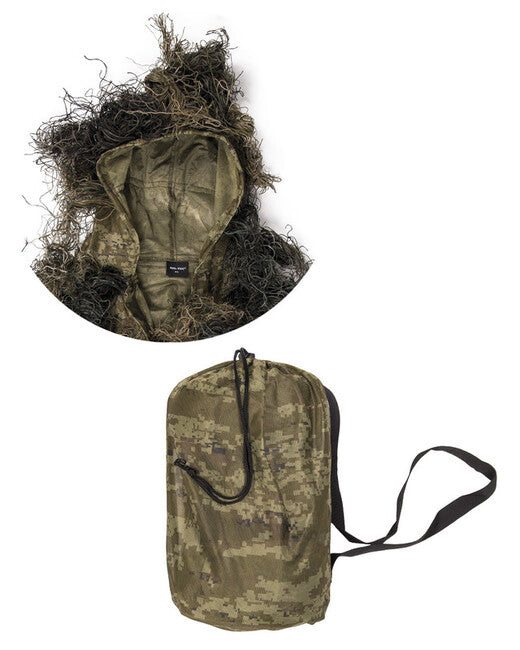 Mil-Tec costum Ghillie cu tratament ignifug, woodland