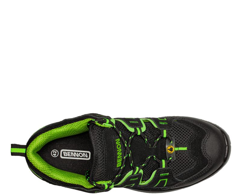 BENNON ALEGRO pantofi de lucru S1P ESD, verzi