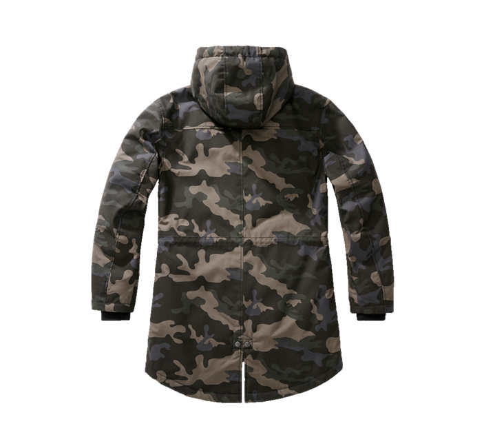 Brandit Marsh Lake teddyparka, darkcamo