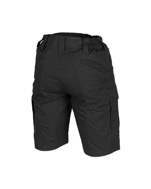 Mil-Tec ASSAULT pantaloni scurți ripstop, negri