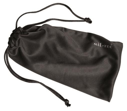 Mil-Tec Commando ochelari de protecție Smoke, negri