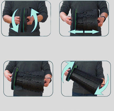 Origin Outdoors scaun telescopic, negru 45 cm