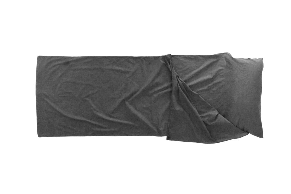 Origin Outdoors Poly-Cotton inserție pentru sac de dormit dreptunghiulară, antracit