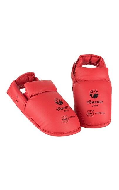Tokaido WKF protecții pentru frunte, roșii